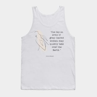 Gloria Steinem Quote Tank Top